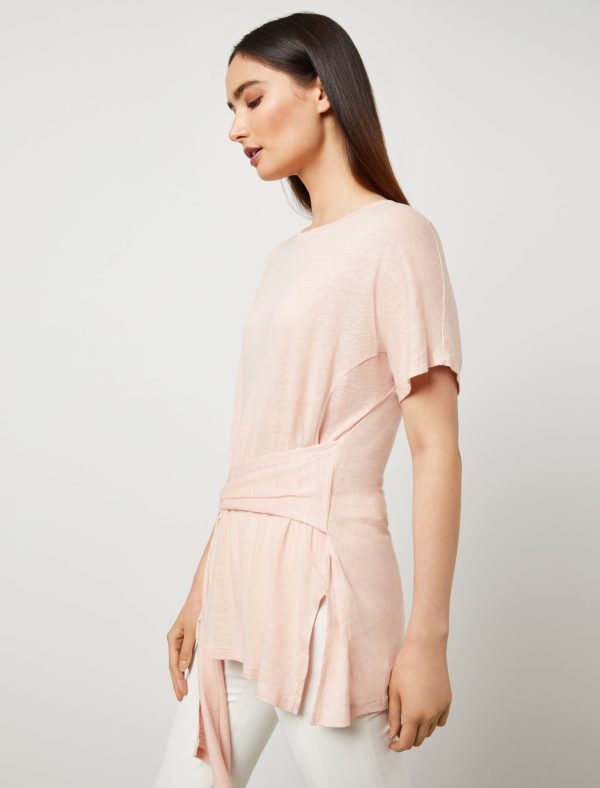 Bcbg Knotted-Waist Tee - Image 10