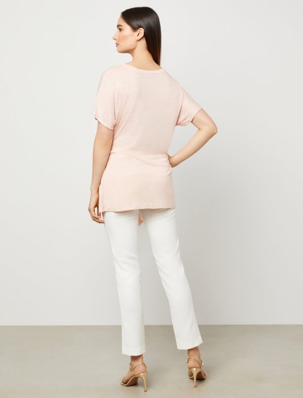 Bcbg Knotted-Waist Tee - Image 24