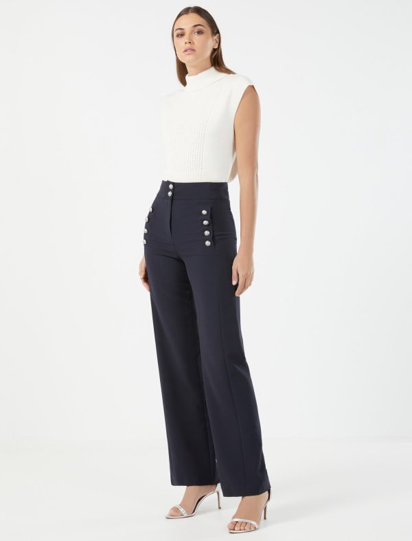 Bcbg Krystel Button Pant