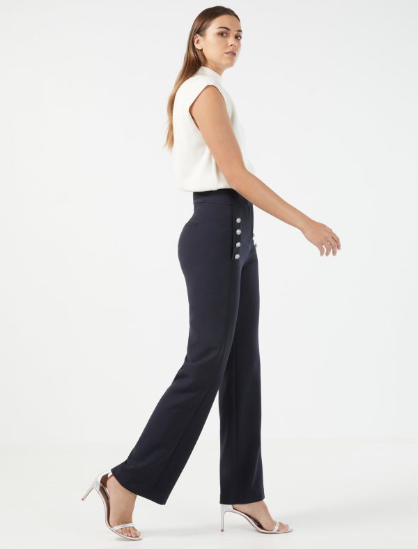 Bcbg Krystel Button Pant - Image 3