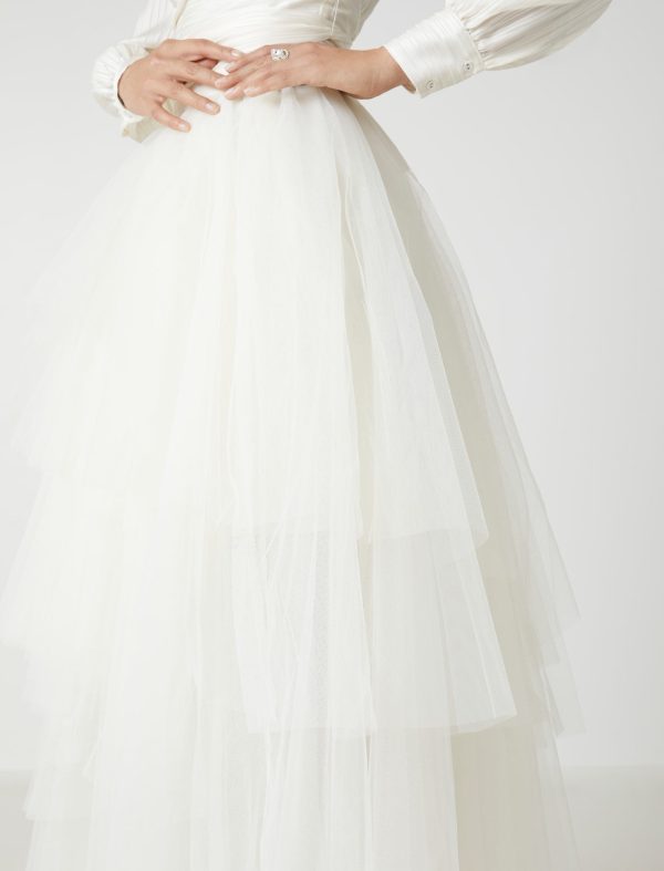 Bcbg Layered Ruffle Tulle Skirt - Image 2