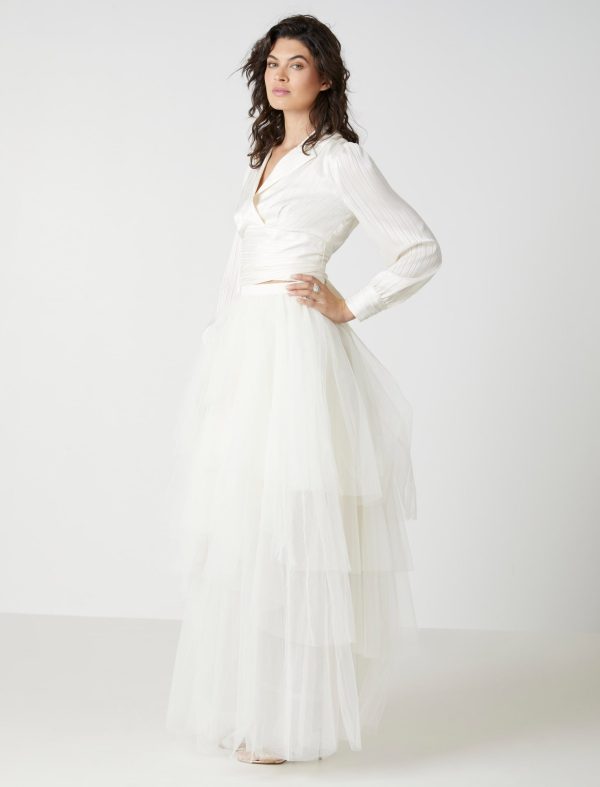 Bcbg Layered Ruffle Tulle Skirt - Image 13