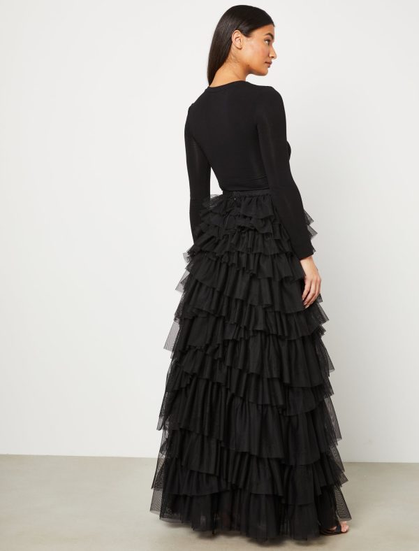 Bcbg Layered Tulle Maxi Skirt - Image 4