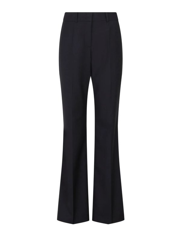 BCBG LEONORA WOOL TROUSER - BLACK BEAUTY - Image 5