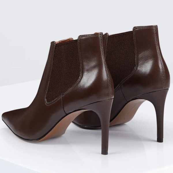 BCBG LILA CHELSEA BOOTIE - DARK BROWN - Image 2