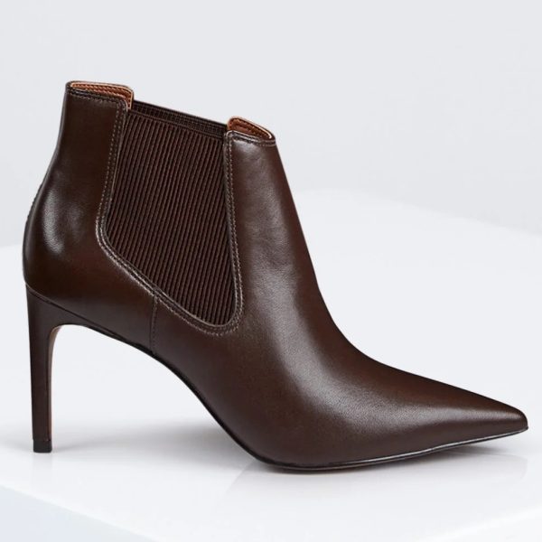 BCBG LILA CHELSEA BOOTIE - DARK BROWN - Image 3