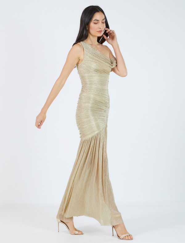 Bcbg Lillian Metallic Evening Dress - Image 4