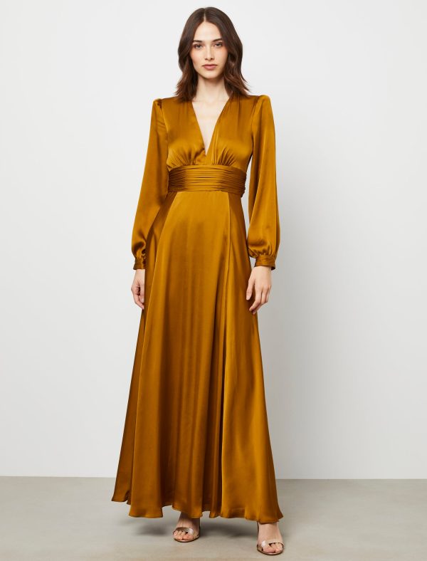 Bcbg Logan Satin Evening Gown - Image 2