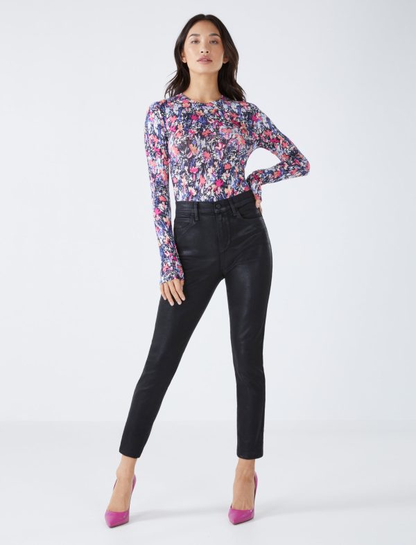 Bcbg Long Sleeve Fitted Top - Image 2