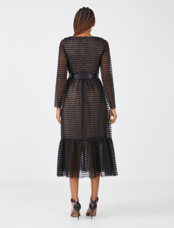 Bcbg Maeve Long Sleeve Evening Gown - Image 3