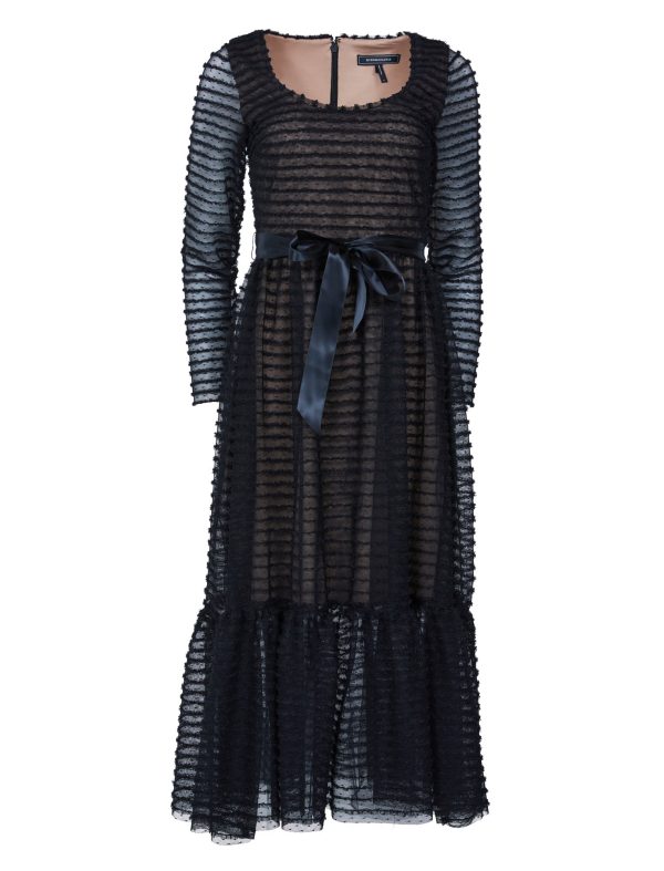 Bcbg Maeve Long Sleeve Evening Gown - Image 4