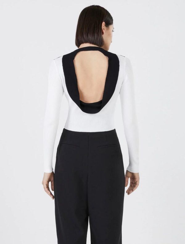 BCBG ARMANDO OPEN BACK CROP CARDIGAN - Image 4