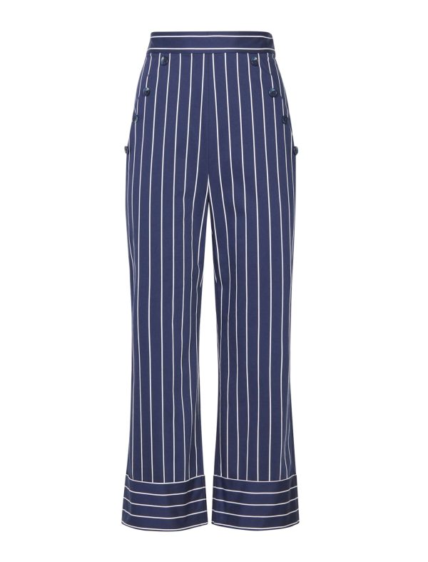 BCBG MARGET PANTS - SAILOR PINSTRIPE - Image 5