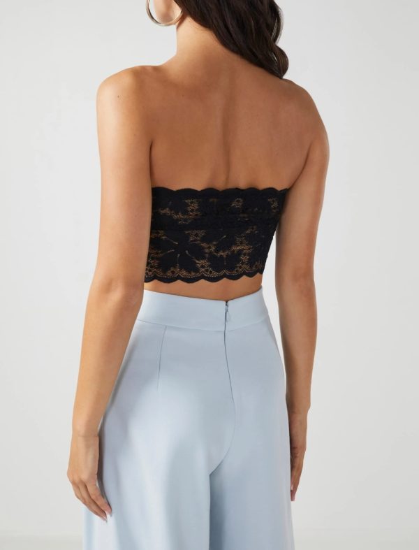 BCBG MARGO LONGLINE BANDEAU - BLACK - Image 3