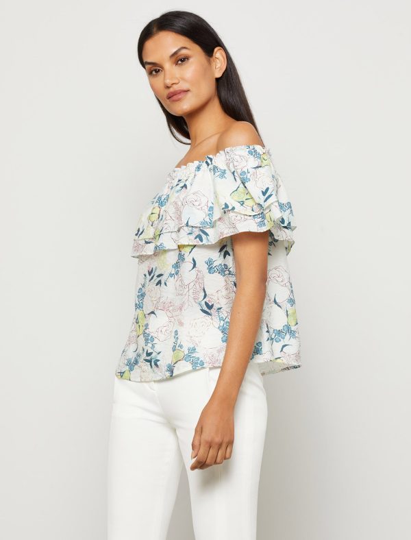 Bcbg Marie Off the Shoulder Top