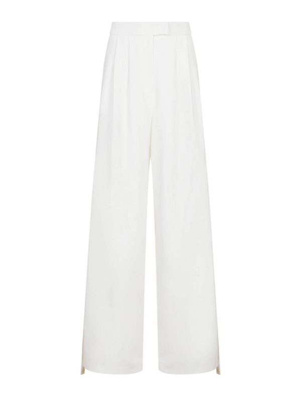 BCBG MATEO TUXEDO TROUSER - GARDENIA - Image 5