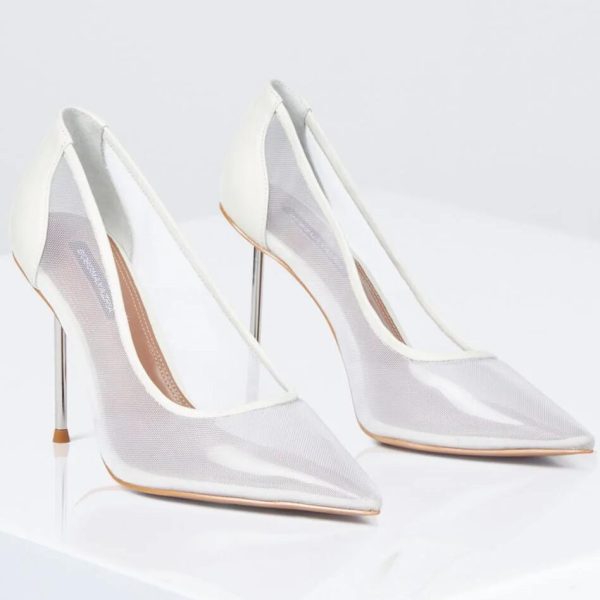 BCBG MAXXA PUMP HEEL - OPTIC WHITE