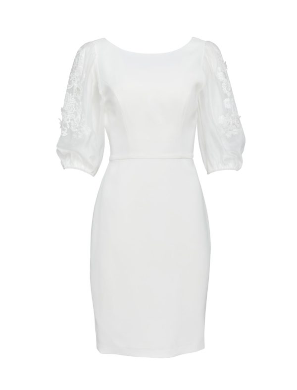 Bcbg Mila Lace Sleeve Dress - Image 8