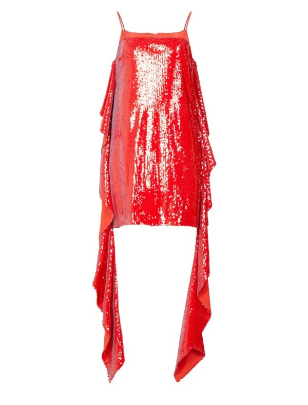 BCBG MILANA SEQUIN MINI DRESS - RUBICONDO - Image 5